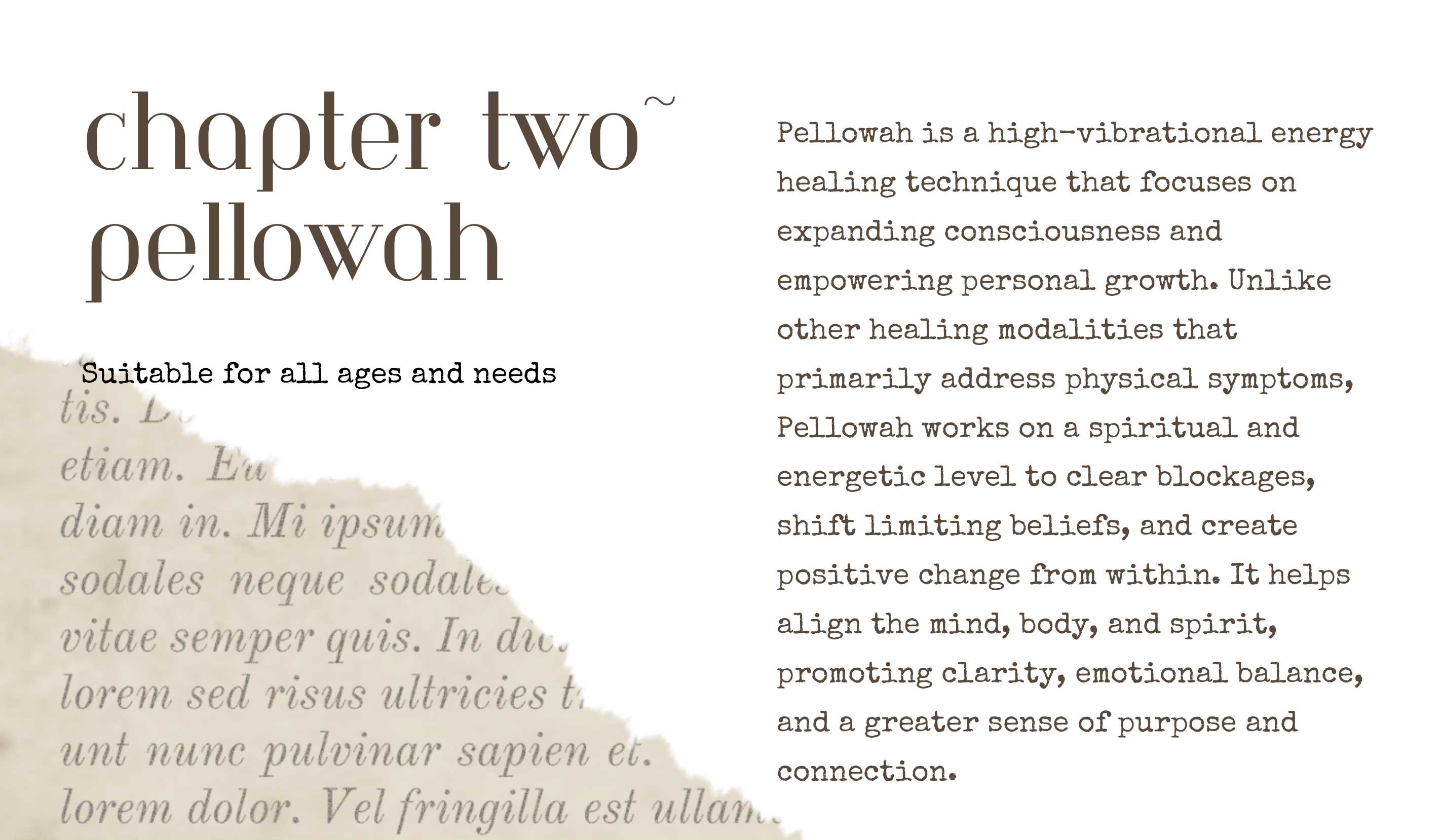 Chapter Two - Pellowah